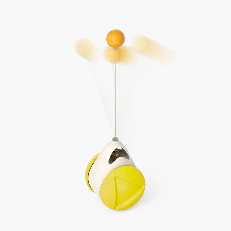 Cat Rotating Windmill Multi-Function Toys Itch Scratching Device Teeth Shining Toy Treyfe