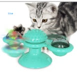 Cat Rotating Windmill Multi-Function Toys Itch Scratching Device Teeth Shining Toy Treyfe