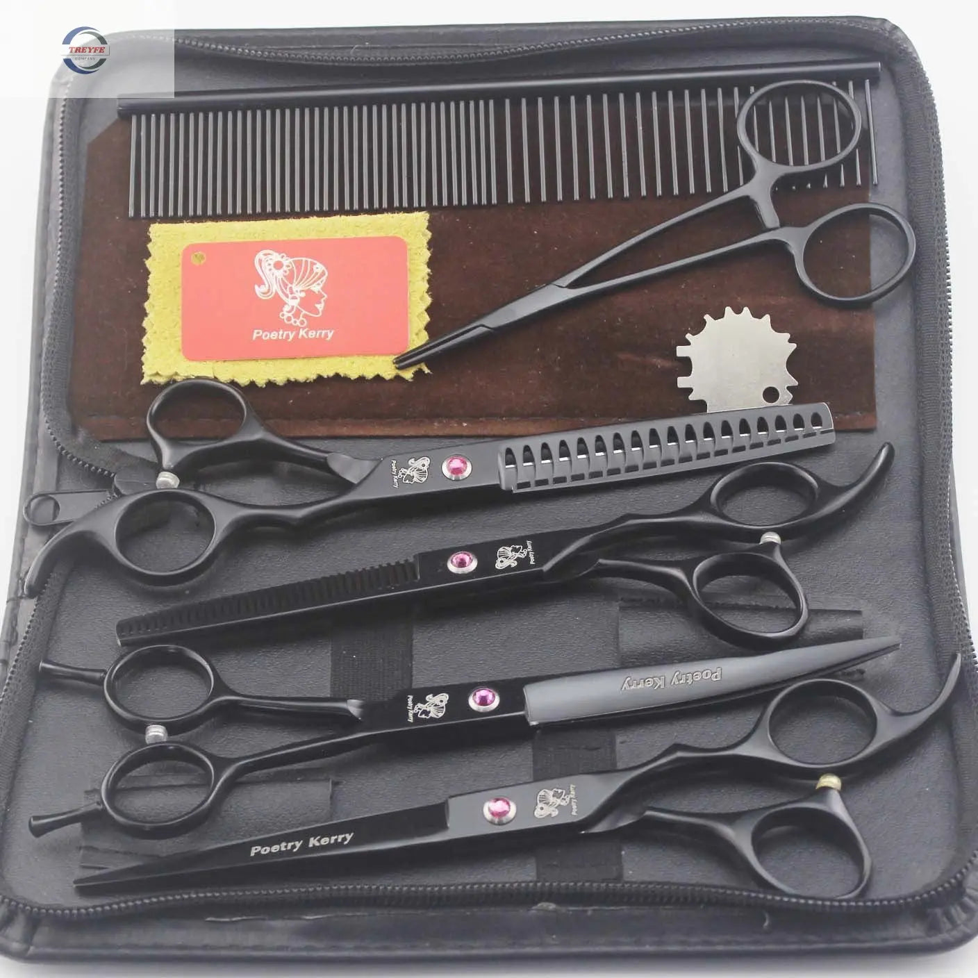 Pet grooming scissors null