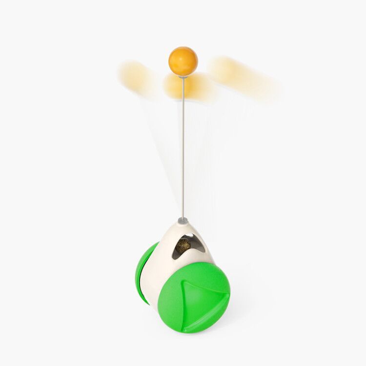 Cat Rotating Windmill Multi-Function Toys Itch Scratching Device Teeth Shining Toy Treyfe
