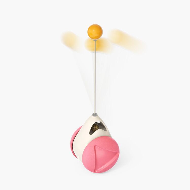 Cat Rotating Windmill Multi-Function Toys Itch Scratching Device Teeth Shining Toy Treyfe
