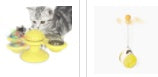 Cat Rotating Windmill Multi-Function Toys Itch Scratching Device Teeth Shining Toy Treyfe