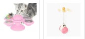 Cat Rotating Windmill Multi-Function Toys Itch Scratching Device Teeth Shining Toy Treyfe