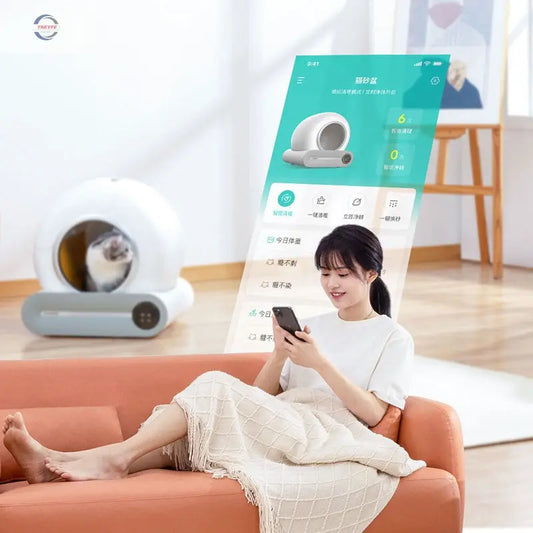 Intelligent Cat Litter Automatic Fully Enclosed Electric null