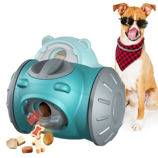 Pet Supplies Rocking Non-inverted Food Leakage Bear Educational Dog Toy null