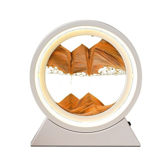 Creative Quicksand Painting Bluetooth Audio Table Lamp Decoration null