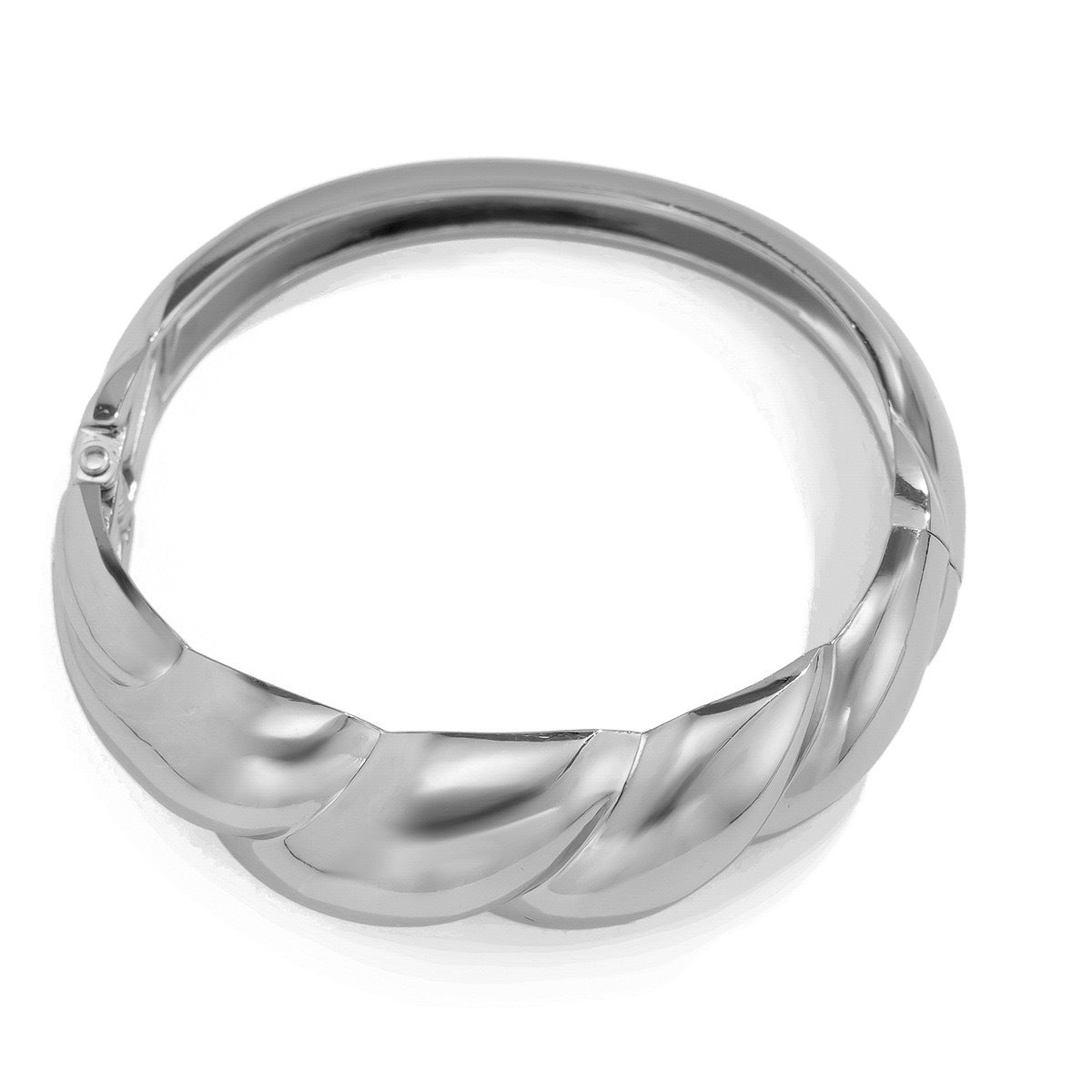 Fashion Trend Metal Glossy Surface Water Drop Hug Bracelet Treyfe